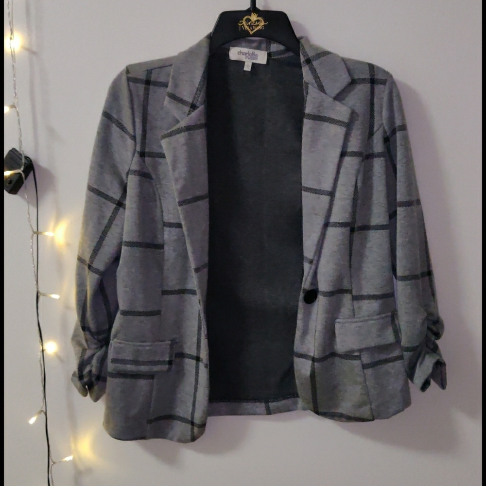BOGO Plaid blazer
